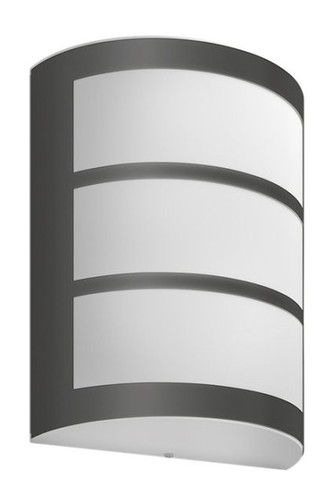 LED Venkovní nástěnné svítidlo Philips PYTHON 8719514417595 1x6W 450lm 2700K IP44 antracitové LED Venkovní nástěnné svítidlo Philips PYTHON 8719514417595 1x6W 450lm 2700K IP44 antracitové