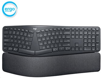 Logitech Wireless Keyboard K860 ERGO, DE Logitech Wireless Keyboard K860 ERGO, DE
