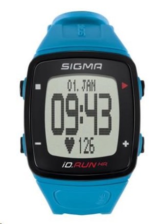 Sigma iD.RUN HR pacific blue