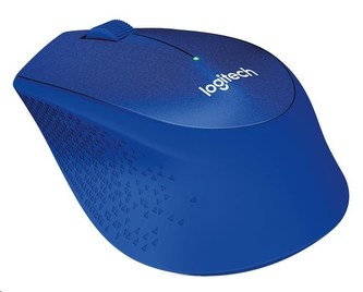 Logitech Wireless Mouse M330 Silent Plus, blue Logitech Wireless Mouse M330 Silent Plus, blue