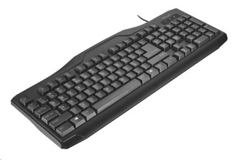 TRUST Klávesnice ClassicLine Keyboard, CZ & SK, USB