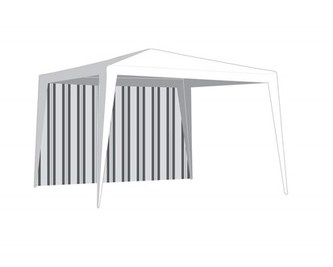 Bočnice zahradního stanu bez okna, pruhy