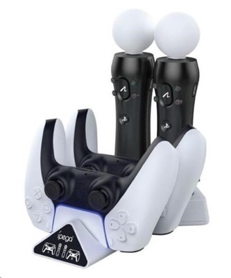 iPega nabíjecí stanice P5011 pro ovladače na PS5 a PSMove