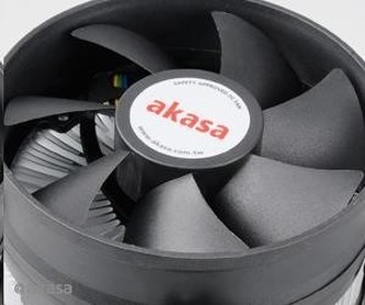 AKASA chladič CPU AK-CCE-7105EP pro Intel  LGA 775, 1156 a 1200, 92mm PWM ventilátor, do 95W