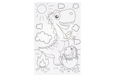 Malování podle čísel - dino