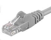 PREMIUMCORD Patch kabel UTP RJ45-RJ45 CAT6 10m šedá