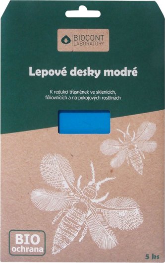 Desky Biocont modré - skleník 5 ks Desky Biocont modré - skleník 5 ks
