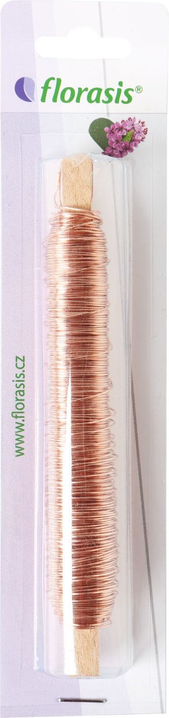 Drát měděný - 0,5 mm x 100 g měděný