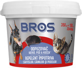 Bros - práškový odpuzovač krtků, psů a koček 350 ml + 100 ml zdarma