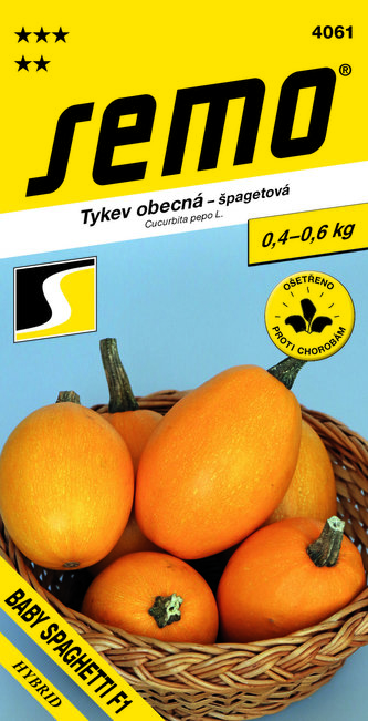 Tykev plazivá - Baby Spaghetti F1 (SM 327/14) 1,4g