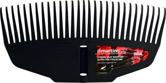 Hrábě švédské pevný plast 580 mm - bez násady