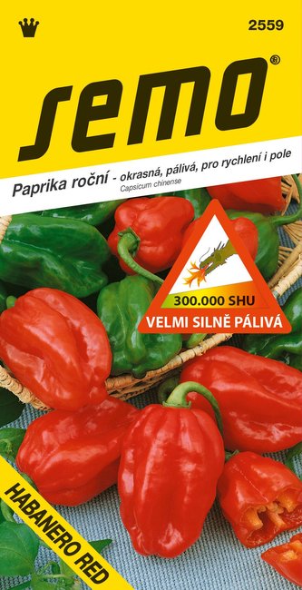 Paprika zel. pálivá - Habanero Red 15s  /SHU 300 000/