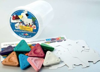 Set "Magische Wachsdreiecke - Schritt für Schritt"