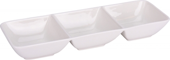 Porcelánová servírovací miska White 30x10x4,5 cm