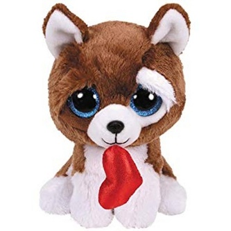 Beanie Boos SMOOTCHES dog with heart