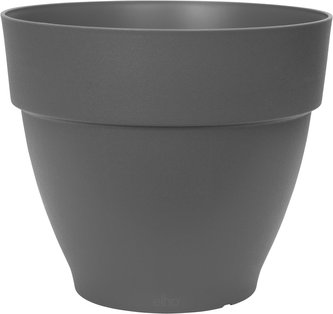 Květináč Vibia Campana Round - antracit 47 cm