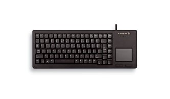 Klávesnice Cherry G84-5500LUMEU-0, USB, světle šedá, touchpad, EN
