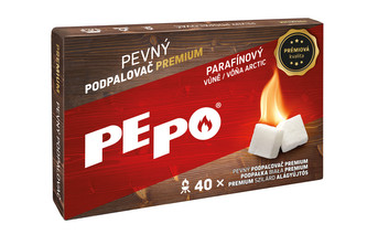 PE-PO podpalovač pevný Premium - 40 podpalů