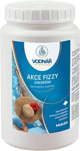 Vodnář Bazén Chloršok minitablety - Akce fizzy 1kg