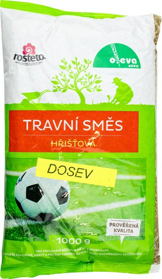 Travní směs hřišťová - Dosev 1 kg Rosteto