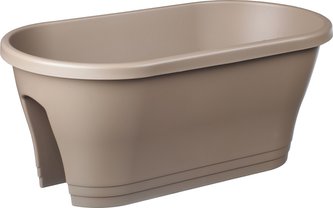 Truhlík Corsica Flower Bridge - taupe 60 cm