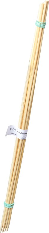 Tyčka k orchideji 6mm, 70 cm - 10 ks bambus přírodní