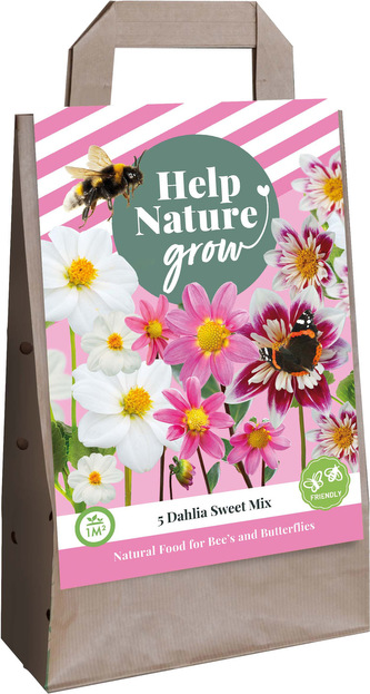 Taška - JARNÍ JIŘINA SWEET MIX (5 hlíz) "F"