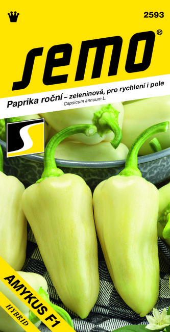 Paprika zel. sladká F1 - Amykus F1 15s