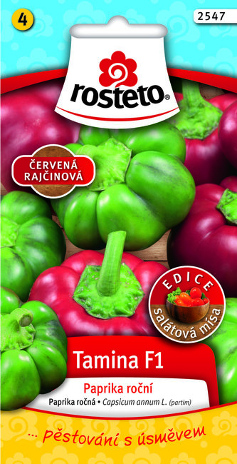 Rosteto Paprika zel. sladká - Tamina F1 pole, rajčinová 10s