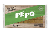 PE-PO podpalovač dřevěný - 32 podpalů