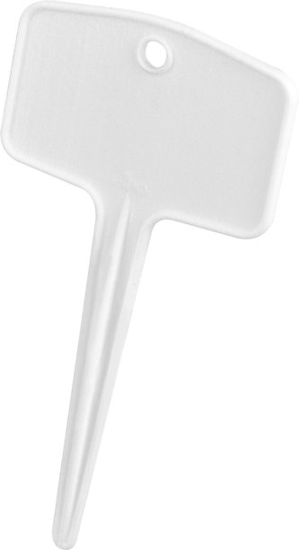 Jmenovka zapichovací Green Basics S - white 13 x 6 cm (5ks)
