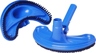 Vodnář Hlavice na vysavač s kartáčem - půlkulatá