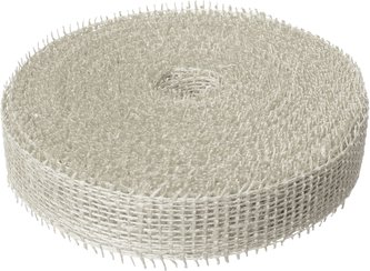 Jutová stuha 4 cm x 25 m - bílá