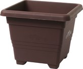 Obal čtyřhranný Begonia - čokoládový 40x40 cm