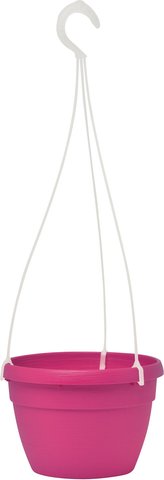 Květináč Lavaredo závěsný - tmavě růžový 20 cm