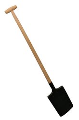 Rýč obdelník černý - T držadlo
