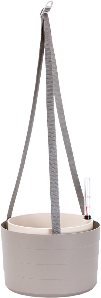 Žardina samozavlažovací trojzávěs Berberis - taupe + slonová kost 30 cm