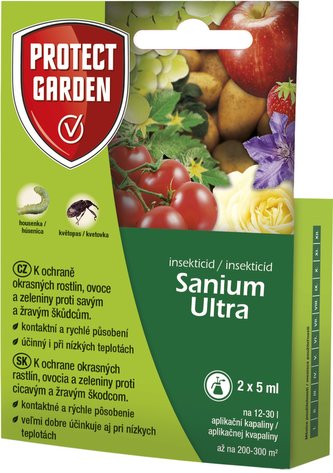 Sanium Ultra - okrasné rostliny, ovoce a zelenina 2x5 ml PG SBM Sanium Ultra - okrasné rostliny, ovoce a zelenina 2x5 ml PG SBM