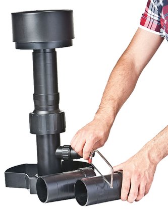 Skimmer stojící DN75, nastavitelný do 40 m2 (F551-00)