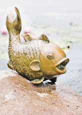 Chrlič velká ryba - 43 x 18 x 29 cm (003291-00)