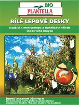 Desky Bio Plantella bílé - univerzální 10 ks