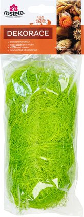 Sisálové vlákno Rosteto 30 g světle zelené