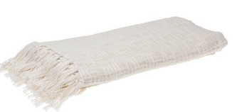 Pléd 130x170cm, barva bílá