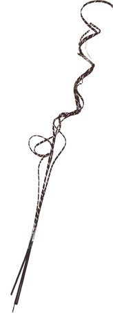 Dekorace - Spirála Cane Spring extra velká (ex-large) Raffia - 4 ks