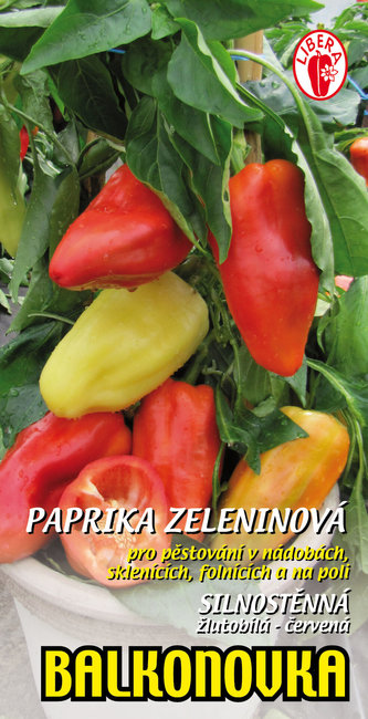 Paprika - Balkonovka 10 semen