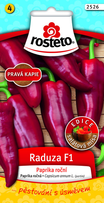 Rosteto Paprika zel. sladká - Raduza F1 10s