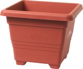 Obal čtyřhranný Begonia - terakota 30x30 cm