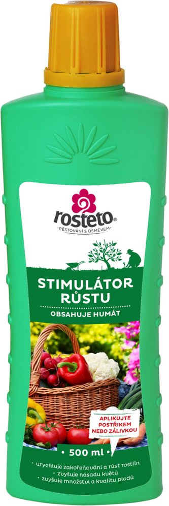 Stimulátor růstu Rosteto - s humátem 500 ml