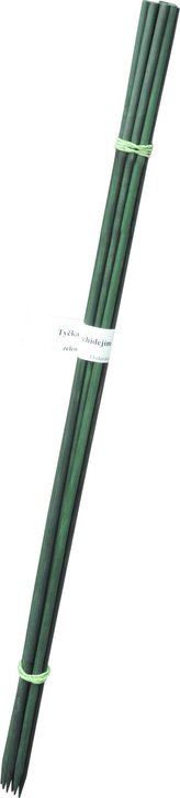 Tyčka k orchideji 6mm, 70 cm - 10 ks bambus zelená