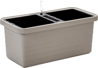 Truhlík samozavlažovací Berberis Duo - taupe 80 cm